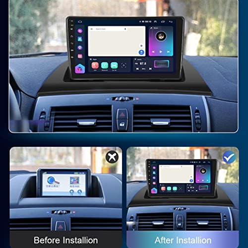 Android 10.0 Autó Rádió Sztereó 2 Din B-MW X3 E83 2004-2012 GPS Navigációs 9 Inch Hang AI Ellenőrzés Érintőképernyős Multimédia