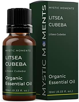 Mystic Moments | Litsea Cubeba (Lehet, hogy Chang) Bio illóolaj - 10 ml - - os Tisztaságú