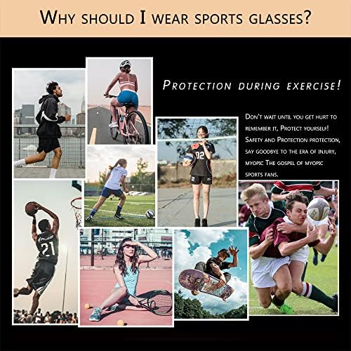 SooGree Sport Szemüveg Kosárlabda Labdarúgás Labdarúgás Védő Szemüveg, Védőszemüveg Felnőtt Squash Szemüveg Lencse Cserélhető