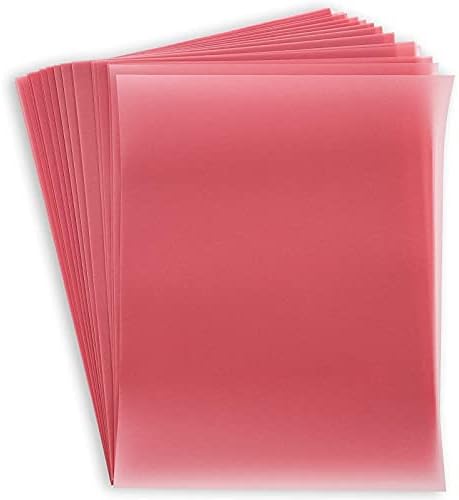 Rózsaszín Pergamen Papír Meghívók Követése (8,5 x 11, 50 Lap)