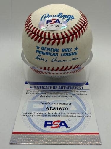 Kevin Seitzer Kansas City Royals Aláírt Autogramot Hivatalos MLB Baseball PSA DNS - Dedikált Baseball