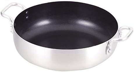 Gyöngy, Fém HB-3964 Két Nyelű Pot, Ezüst, 8.7 cm (22 cm), Asztali Edény Használható A Sütők, Asztali