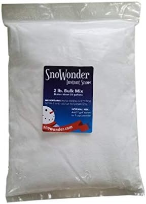 SNOWONDER Azonnali Hó Hamis Mesterséges Hó, az Is Nagyszerű, Hogy Cloud Iszap - Mix Teszi 2 Liter Hamis Hó