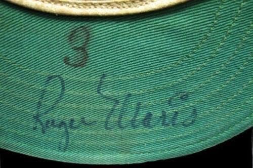 1959-ben Roger Maris Újonc Korszak Aláírt 1959 Kansas City Egy Baseball Sapkát Kap a PSA a DNS - Dedikált Sapka