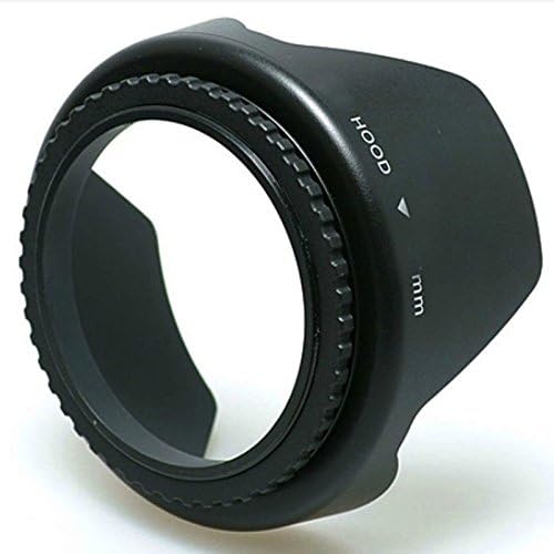 52mm Szirom Alakú napellenző A Nikon D5200 D5100 D3200 D3100 D3000 + 18-55MM VR