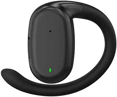 Loluka Fekete Egységes Vezeték nélküli Fülhallgató a Fülhorgot Nyitva Fülhallgató Fülbe Klip a Bluetooth Vezeték nélküli 5.3 Nyitott Fül Vízálló