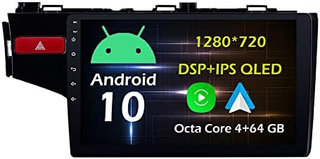 10.1 4+64 gb-os Android 10 Dash Autó Sztereó Rádió Alkalmas a 2014 2015 Honda Jazz/FIT (BALKORMÁNYOS) GPS Navigációs fejegység