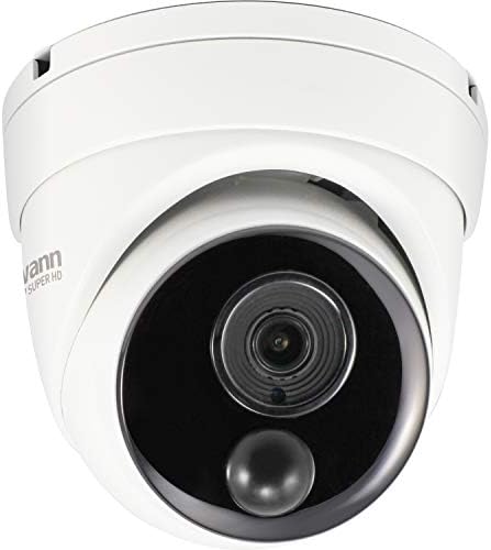 Swann Otthoni Biztonsági Kamera, POE Cat5e NVR 4K HD Videó, Beltéri vagy Kültéri Vezetékes Térfigyelő KAMERÁK Dome, Színes éjjellátó,