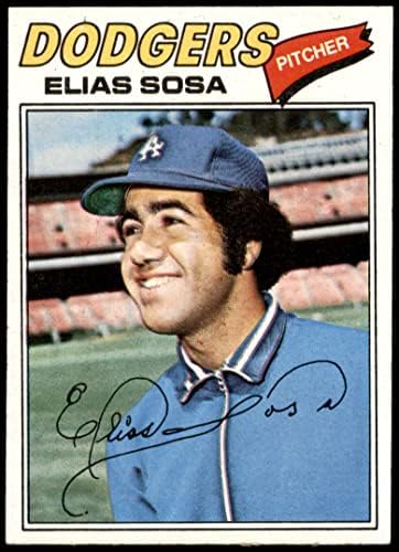 1977 Topps 558 Elias Sosa Los Angeles Dodgers (Baseball Kártya) EX/MT Dodgers