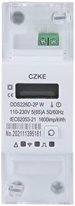 EZZON DDS226D-2P WiFi egyfázisú 65A Din Sín WiFi Intelligens Energia-Mérő Időzítő Fogyasztás Monitor kWh Méter Wattmeterz