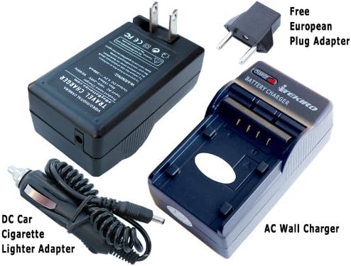 iTEKIRO Fali DC Autó Akkumulátor Töltő Készlet Panasonic VW-VBG260PPK + iTEKIRO 10-in-1 USB Töltő Kábel