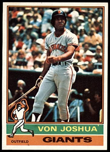 1976 Topps 82 Von Joshua San Francisco Giants (Baseball Kártya) NM+ Óriások