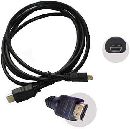 UpBright Micro HDMI Audio Video kábel Kábel Kompatibilis a samsung Digitális Fényképezőgép nx 110 WB750 WB650 WB700 MV800 ST700