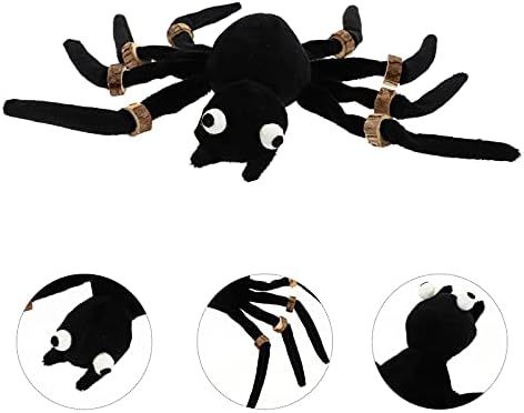 balacoo Halloween-Macska Játékok, Fekete, Szőrös Pók Játék Óriás Játék Spider Állati Modellek Halloweeni Tréfa Kellék Kisállat felszerelés
