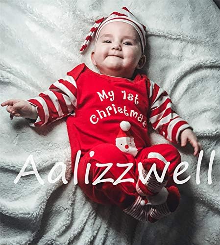 Aalizzwell Csecsemő, Baba Fiúk Lányok Első Karácsonyi Ruhát Xmas Játszó Manó A Mikulás Ruha