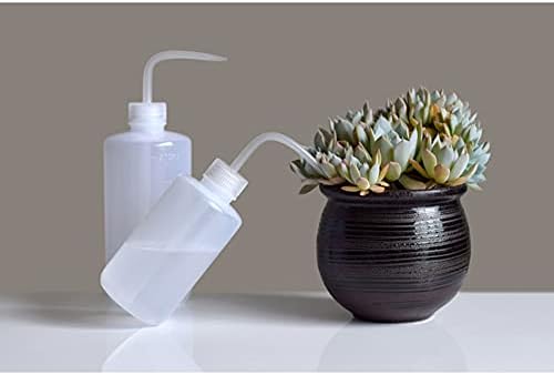 QUUPY 2DB 150ML Szorítani Üveget Mossuk Üveg Keskeny Szája Műanyag Biztonsági Üveg Vizet Biztonsági Mossa Üveg Öntözés Eszközök Növények
