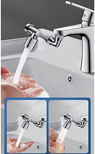 MRXFN zuhanyfej 1080 Csap adapter Mosdó,Csaptelep Forgatható levegőztetők hatékonyan alkalmazhatóak Réz,Egyetemes Splash Szűrő Csaptelep