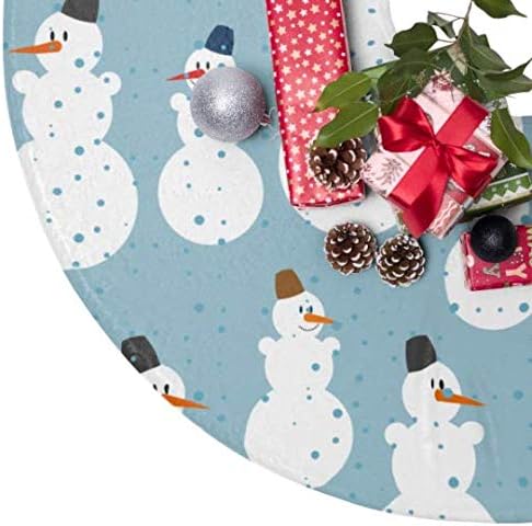 A Gabella Shoppe Hóember, karácsonyfa Szoknya - Ünnepi Dekoráció - Hóember Decor - Aranyos Fa Szoknya - Vidám, Fényes - Boldog Karácsonyt