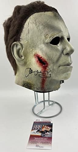 James Jude Courtney aláírt Michael Myers Maszk Halloween Öl, hogy nem Kaphatnék egy Autogramot SZÖVETSÉG Tanú
