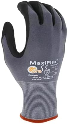 MaxiFlex ATG 34 -874 Varrat nélküli Kötött Nylon - Lycra Kesztyűt a Nitril Bevonattal Mikro Hab Közé Szorítása a Tenyerét, s Ujjai