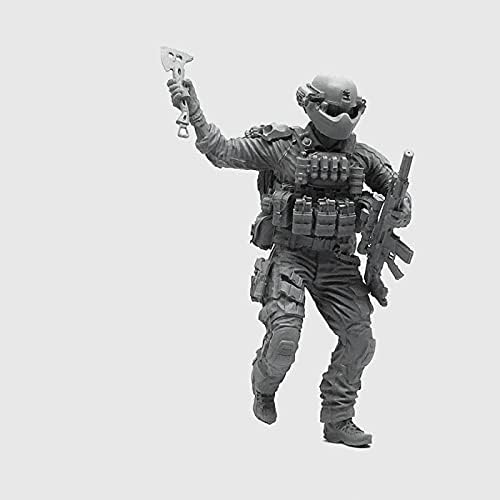 Risjc 1/35 Modern Warfare Téma MINKET Kommandós Gyanta Modell Kit Összeszerelt, valamint Festetlen Katona Kit-8A2073