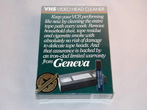 Genfi VHS Video-Fej Tisztító VCR-130