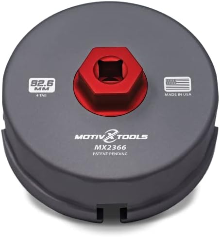 Motivx Eszközök MX2366-MINKET Precíziós CNC Megmunkált Üzemanyag Szűrő Csavarkulcs Kompatibilis A 2014-2019 Ram 3.0 L EcoDiesel Motor