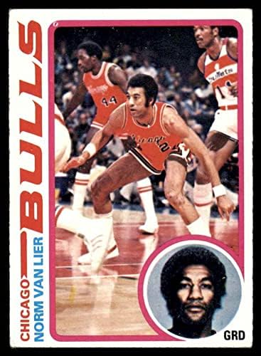 1978 Topps 102 Norm Van Lier Chicago Bulls (Kosárlabda Kártya) VG Bikák Saint Francis Egyetem