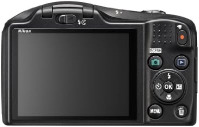Nikon COOLPIX L620 18.1 MP CMOS Digitális Fényképezőgép 14x Zoom Objektívvel, valamint a Teljes 1080p HD Videó (Fekete) (RÉGI MODELL)