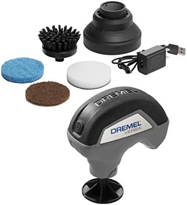 Dremel PC10-01 Versa Cleaning Tool - Habarcs Ecset - Fürdőszoba Zuhanyzó Bozót - Konyha, Fürdőkádas Tisztító - Teljesítmény