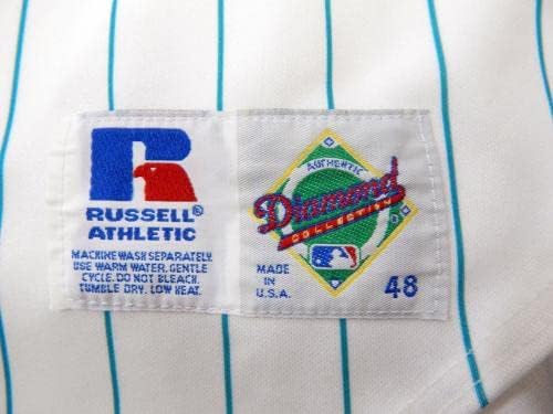 1993-02 Florida Marlins 9 Játék Kiadott Fehér Jersey 48 DP14212 - Játék Használt MLB Mezek