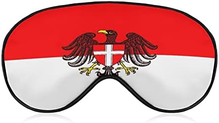Zászló Bécs Alszik Kendőt Maszk Aranyos Szem Árnyék Fedél Állítható Pánt a Nők a Férfiak Éjszaka