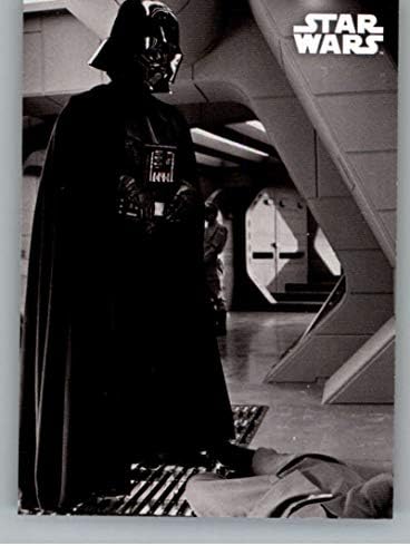 2019 Topps Star Wars Birodalom visszavág Fekete-Fehér 77 A Sötét Nagyúr, a Fegyelem, a Darth Vader/uram Trading Card