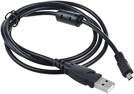 SupplySource Kompatibilis 3ft USB DC Akkumulátor Töltő +Adatok SZINKRON kábel Kábel Csere Nikon Coolpix S6100 Kamera