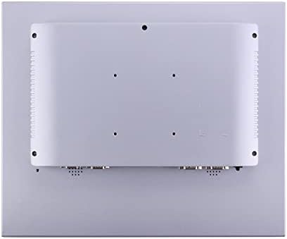 HUNSN 17 Hüvelykes TFT LED Ipari Panel PC-n, Magas Hőmérséklet 5-Vezetékes Rezisztív érintőképernyő, Intel J1900, PW27, VGA, 4 x USB,