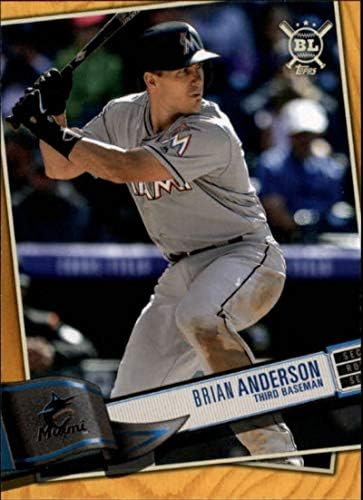 2019 Topps Nagy Liga Arany 317 Brian Anderson Miami Marlins MLB Baseball Trading Card