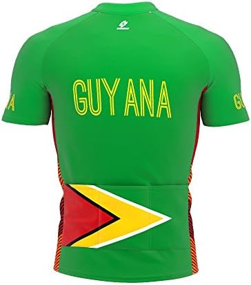 ScudoPro Guyana Teljes Cipzár Kerékpáros Rövid Ujjú Kerékpáros Mez a Férfiak