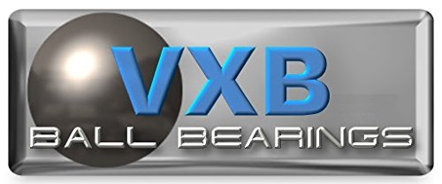 VXB Márka, 4 - Os 242 Kg Közepes igénybevételű Görgő, Kerék, Rögzített Lemez Rozsdamentes Acél TPR Terhelhetőség: 242 kg