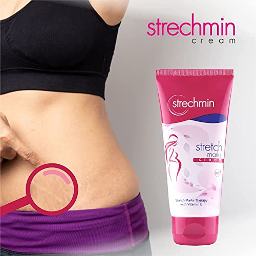 Allergia Stretch Mark Krém Nőknek, E-Vitamin (50g) Csomag 2 - Segít Csökkenteni a Stretch Mark Terhesség vagy a fogyás Biztosít a Bőr Moisturization