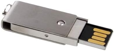 LUOKANGFAN LLKKFF Számítógépes Adatok Tárolására 8 gb-os Fém Sorozat Push-Pull Stílus USB 2.0 Flash Disk(Ezüst)