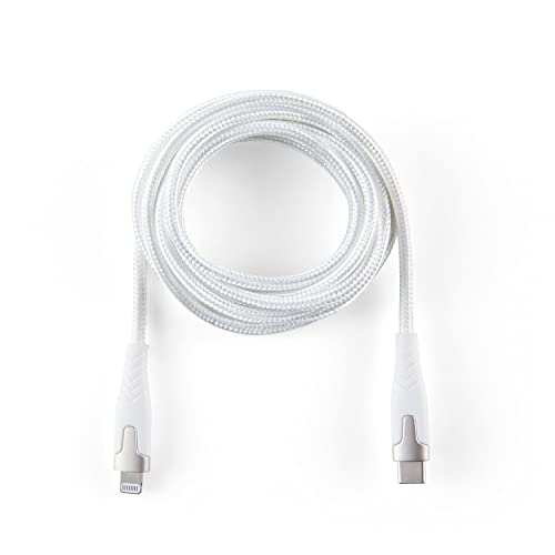 XtremeMac Apple Lightning-USB Típus-C® - Kábel – 79-ben. Fonott Fehér