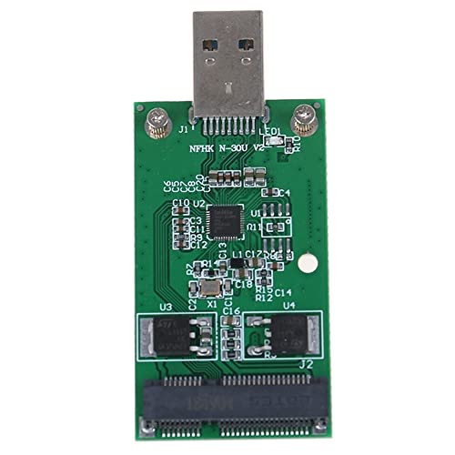 1db Mini USB 3.0 PCIE mSATA Külső SSD PCBA Conveter Adapter Kártya