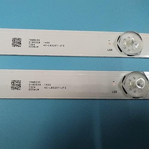 Csatlakozók TV Lámpák LED Háttérvilágítás Csíkokra, a Thomson T32D16DH-01B Bár Kit LED Sávok JL.D32061330-004AS-M 4C-LB320T-JF3