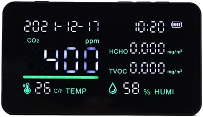 CO CO2 HCHO TVOC Érzékelő Intelligens CO2 Szén-Dioxid-Mérő Levegő Minősége Monitor-Gáz Érzékelő, Érzékelő Pontos