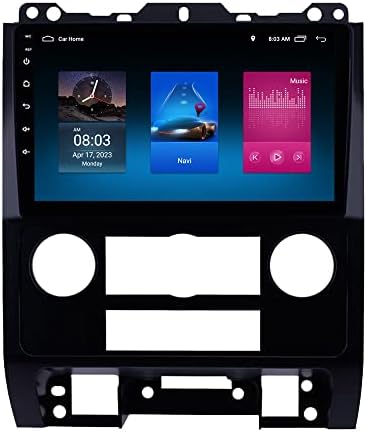 RoverOne Autó Hifi GPS Ford Escape 2007-2012-Es Android Navigációs Multimédia Rádió érintőképernyő Bluetooth WiFi CarPlay Android Auto