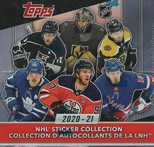 Topps 2020-21 NHL Matrica Gyűjtemény Doboz