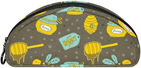TBOUOBT Kozmetikai Női Táskák, Smink Táska Utazási Tisztálkodási Táska Kiegészítők Szervező, Honey Bee Rajzfilm Szép Minta