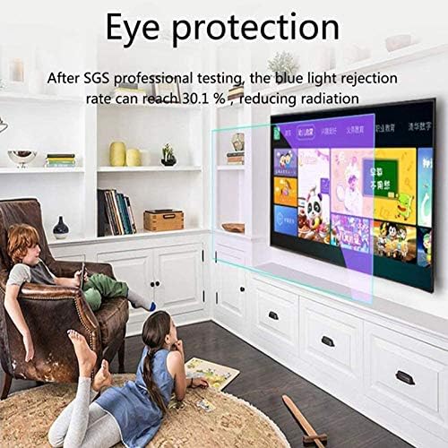 ALGWXQ 32-75 cm-es TV, képernyővédő fólia, Tükröződésmentes/Anti Kék Fény/Por Filter Film, Megvédje Szemét a Sharp, Sony,