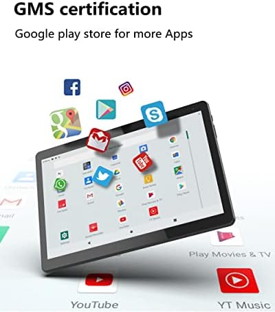 COOPERS Tablet 10 hüvelykes, Tabletta Android 10.0, Quad-Core Processzor 32 gb-os Tároló Tablet Számítógép, 2 GB RAM, 8