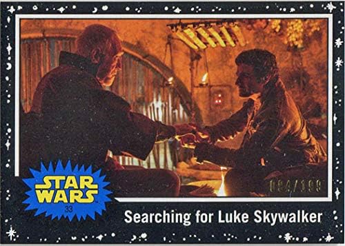 Star Wars Utazás Emelkedik Skywalker Fekete Párhuzamos Kártya 33Keresést. 094/199